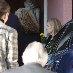 La Infanta Cristina en el funeral de la Infanta Pilar