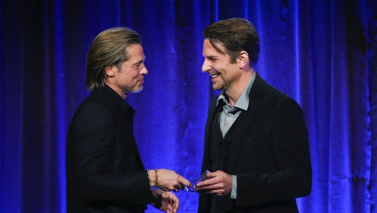 Brad Pitt con Bradley Cooper en los Premios National Board of Review 2020