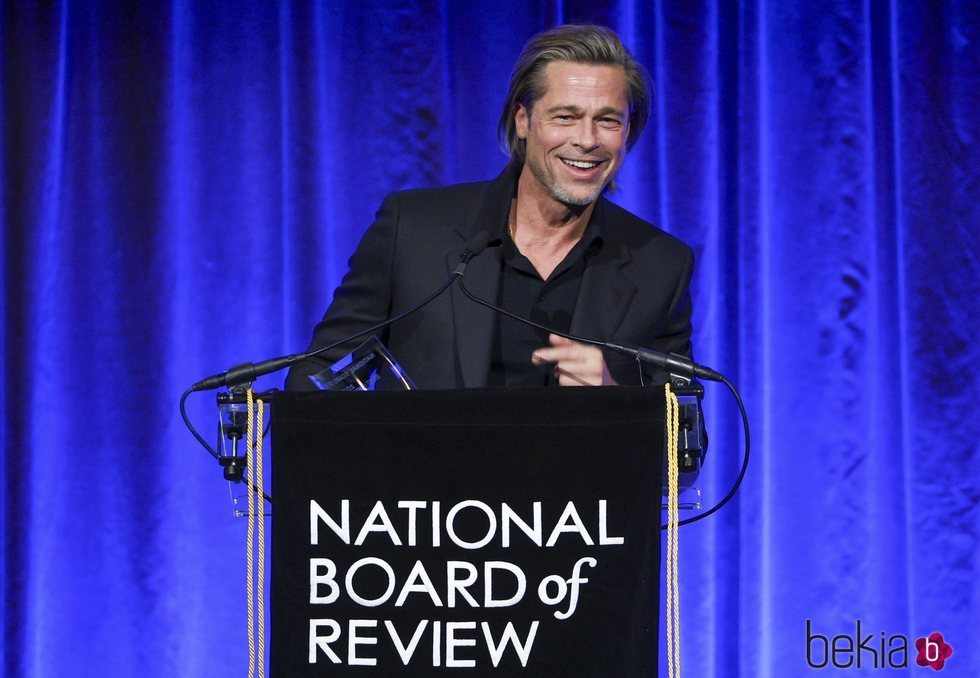 Brad Pitt en los Premios National Board of Review 2020