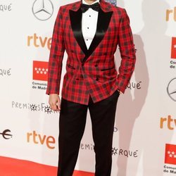 Paco Arrojo en la alfombra roja de los Premios Forqué 2020