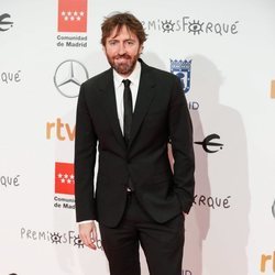 Daniel Sánchez Arévalo en la alfombra roja de los Premios Forqué 2020