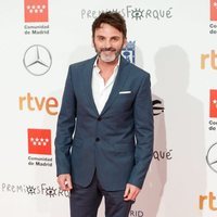 Fernando Tejero en la alfombra roja de los Premios Forqué 2020