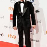 Carlos Santos en la alfombra roja de los Premios Forqué 2020
