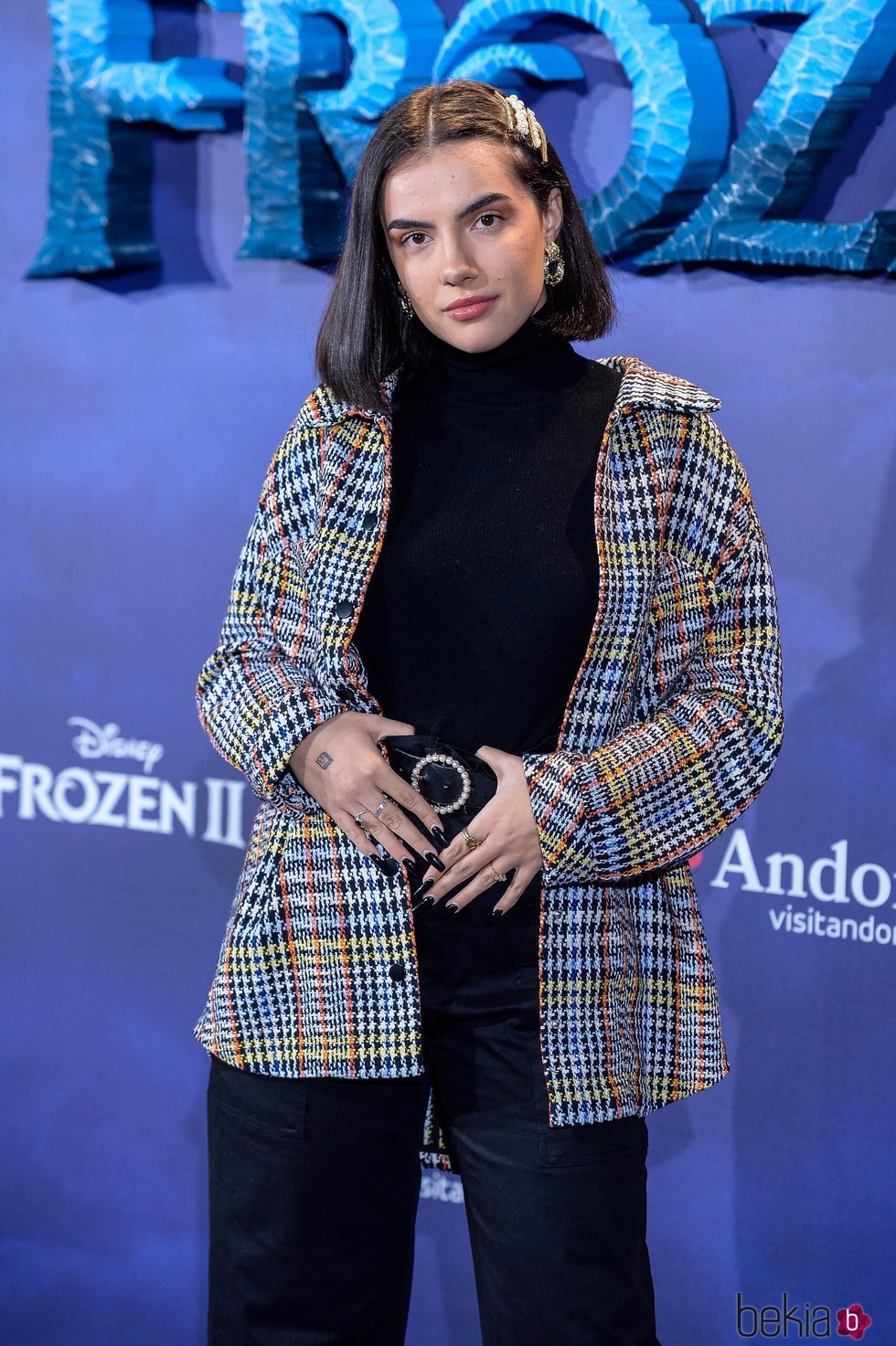Marta Sango en la premiere de 'Frozen 2'
