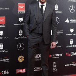 José Lamuño en la alfombra roja de los Premios Feroz 2020