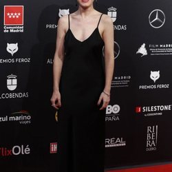 Nuria Gago en la alfombra roja de los Premios Feroz 2020