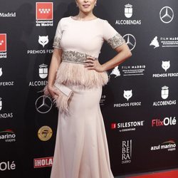 Gisela en la alfombra roja de los Premios Feroz 2020