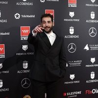 Jesús Carrozas en la alfombra roja de los Premios Feroz 2020