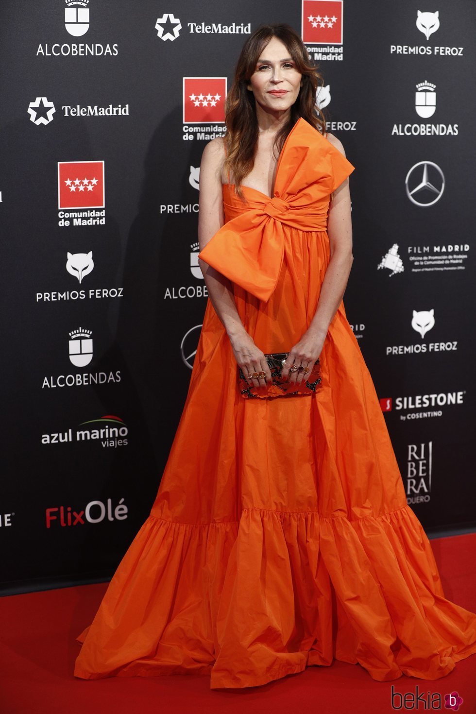 Antonia San Juan en la afombra roja de los Premios Feroz 2020