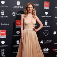 Maria Hervás en la alfombra roja de los Premios Feroz 2020