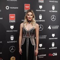 Amaia Salamanca en la alfombra roja en los Premios Feroz 2020
