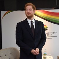 El Príncipe Harry en la Cumbre de Inversión Reino Unido-África