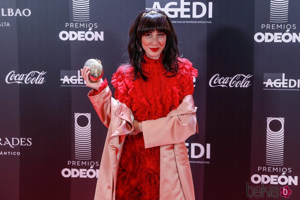 Natalia Ferviú en los Premios Odeón 2020