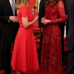 El Príncipe Eduardo, Kate Middleton y Sophie Rhys-Jones en la recepción por la Cumbre de Inversión Reino Unido-África