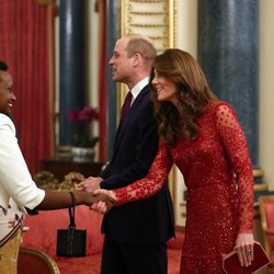 El Príncipe Guillermo y Kate Middleton en la recepción por la Cumbre de Inversión Reino Unido-África