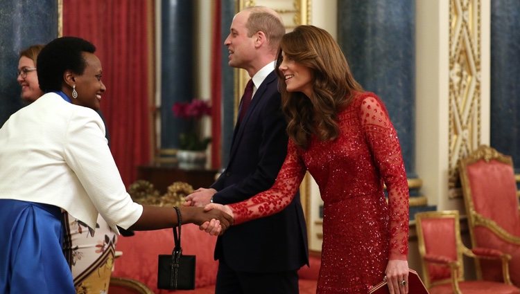 El Príncipe Guillermo y Kate Middleton en la recepción por la Cumbre de Inversión Reino Unido-África