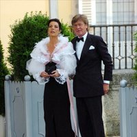 Carolina de Mónaco y Ernesto de Hannover en la cena de gala previa a la boda de los Reyes Felipe y Letizia