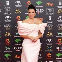 Silvia Abril en la alfombra roja de los Goya 2020