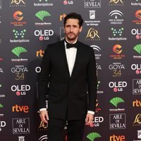 Juan Diego Botto en la alfombra roja de los Goya 2020