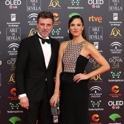Laia Alemany y Armando del Río en la alfombra roja de los Goya 2020