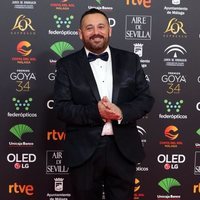 Pepón Nieto en la alfombra roja de los Goya 2020
