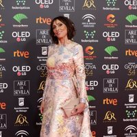 María Barranco en la alfombra roja de los Goya 2020