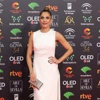 Toni Acosta en la alfombra roja de los Goya 2020