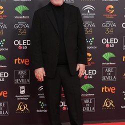 Pedro Almodóvar en la alfombra roja de los Goya 2020