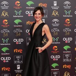 Malena Alterio en la alfombra roja de los Goya 2020