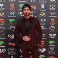 Paco León en la alfombra roja de los Goya 2020