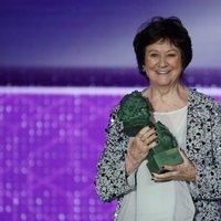 Julieta Serrano recibe el Goya a Mejor Actriz de Reparto