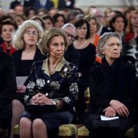 La Reina Sofía en un concierto en homenaje a las víctimas del Holocausto