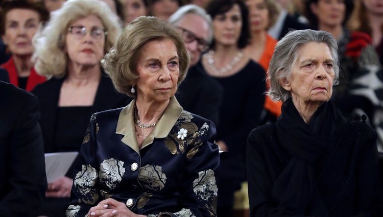 La Reina Sofía en un concierto en homenaje a las víctimas del Holocausto
