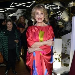 Mila Ximénez después de desfilar con la colección de Ágatha Ruiz de la Prada en la Madrid Fashion Week