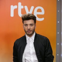 Blas Cantó en la presentación de 'Universo', canción para Eurovisión 2020