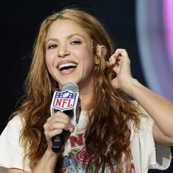 Shakira presentando su actuación en la Super Bowl 2020