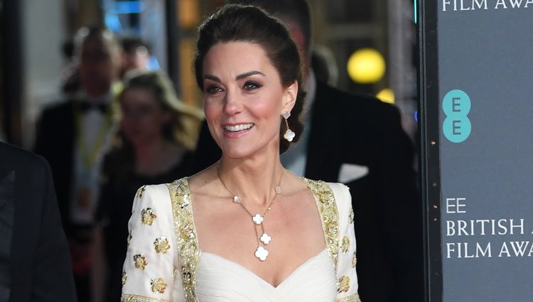 Kate Middleton en la alfombra roja de los Premios BAFTA 2020