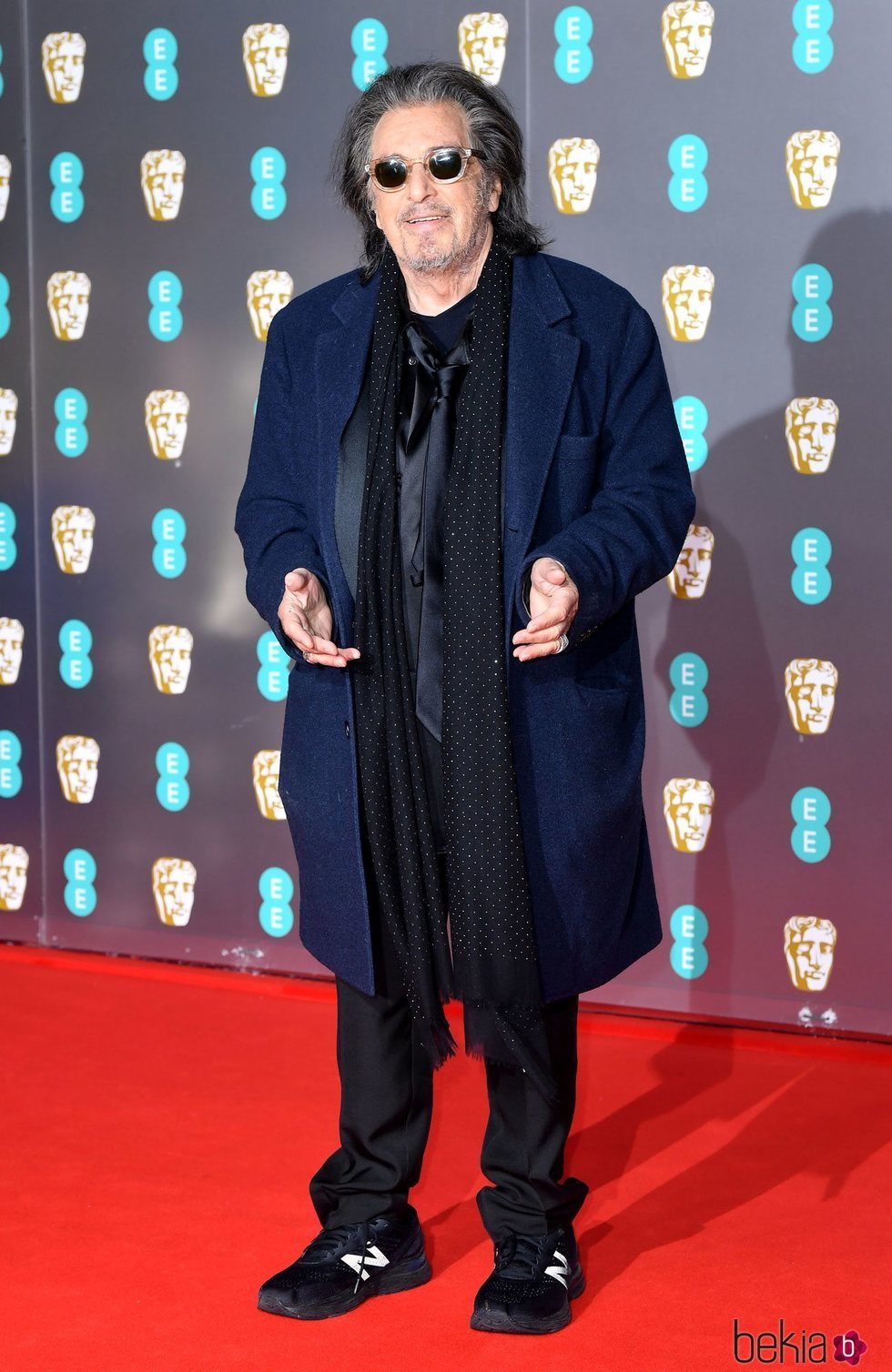 Al Pacino en la alfombra roja de los Premios BAFTA 2020