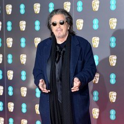 Al Pacino en la alfombra roja de los Premios BAFTA 2020