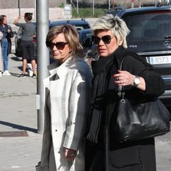 María Teresa Campos y Terelu Campos viendo pisos por Madrid