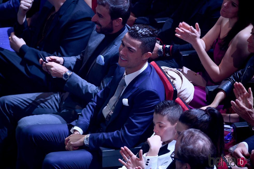 Cristiano Ronaldo en el Festival de San Remo 2020