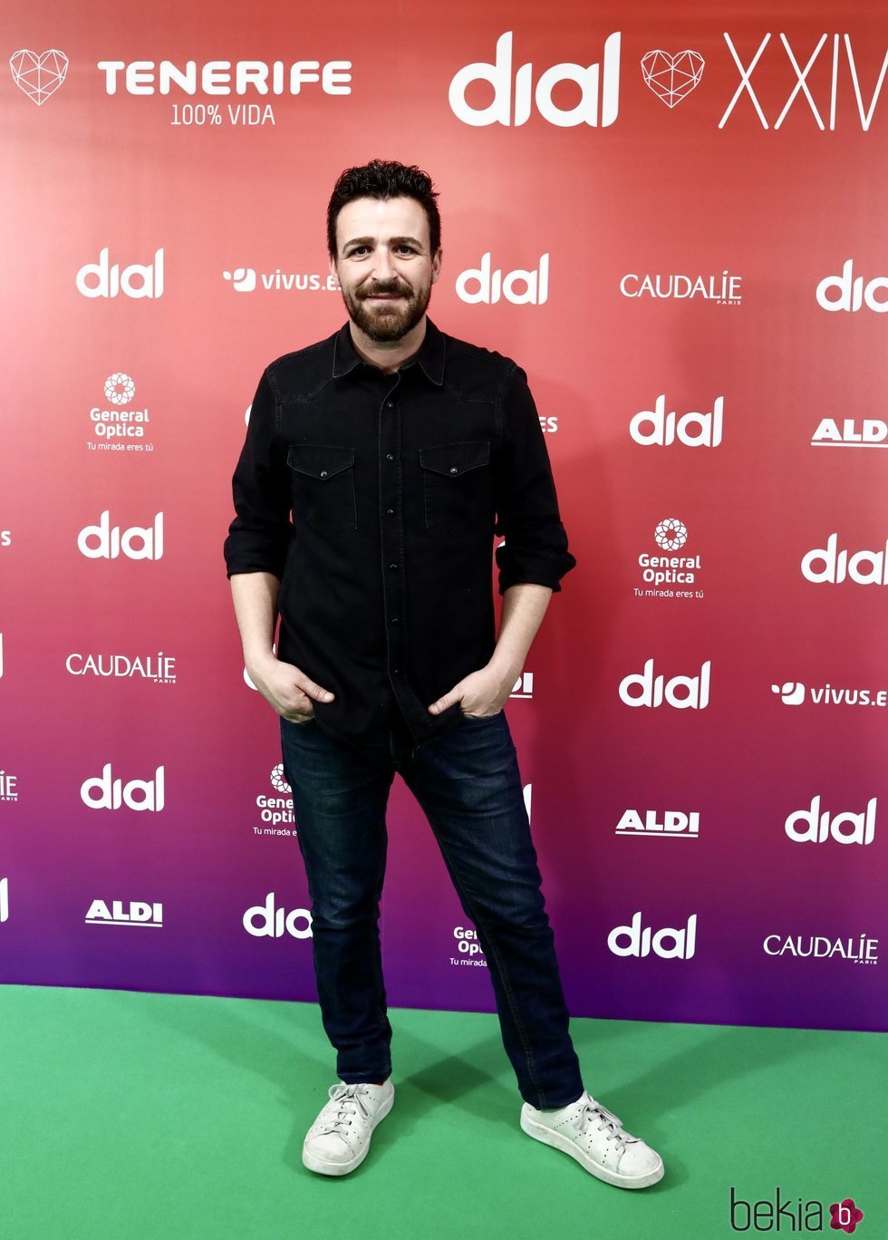 Diego Funambulista en la presentación de los Premios Cadena Dial 2020