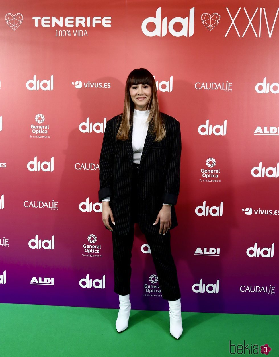 Aitana Ocaña en la presentación de los Premios Cadena Dial 2020