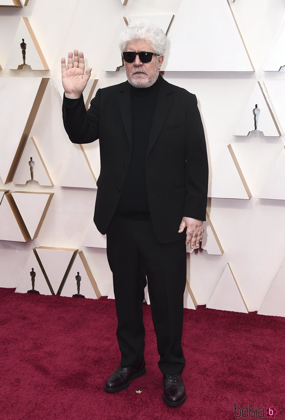 Pedro Almodóvar en la alfombra de los Oscar 2020