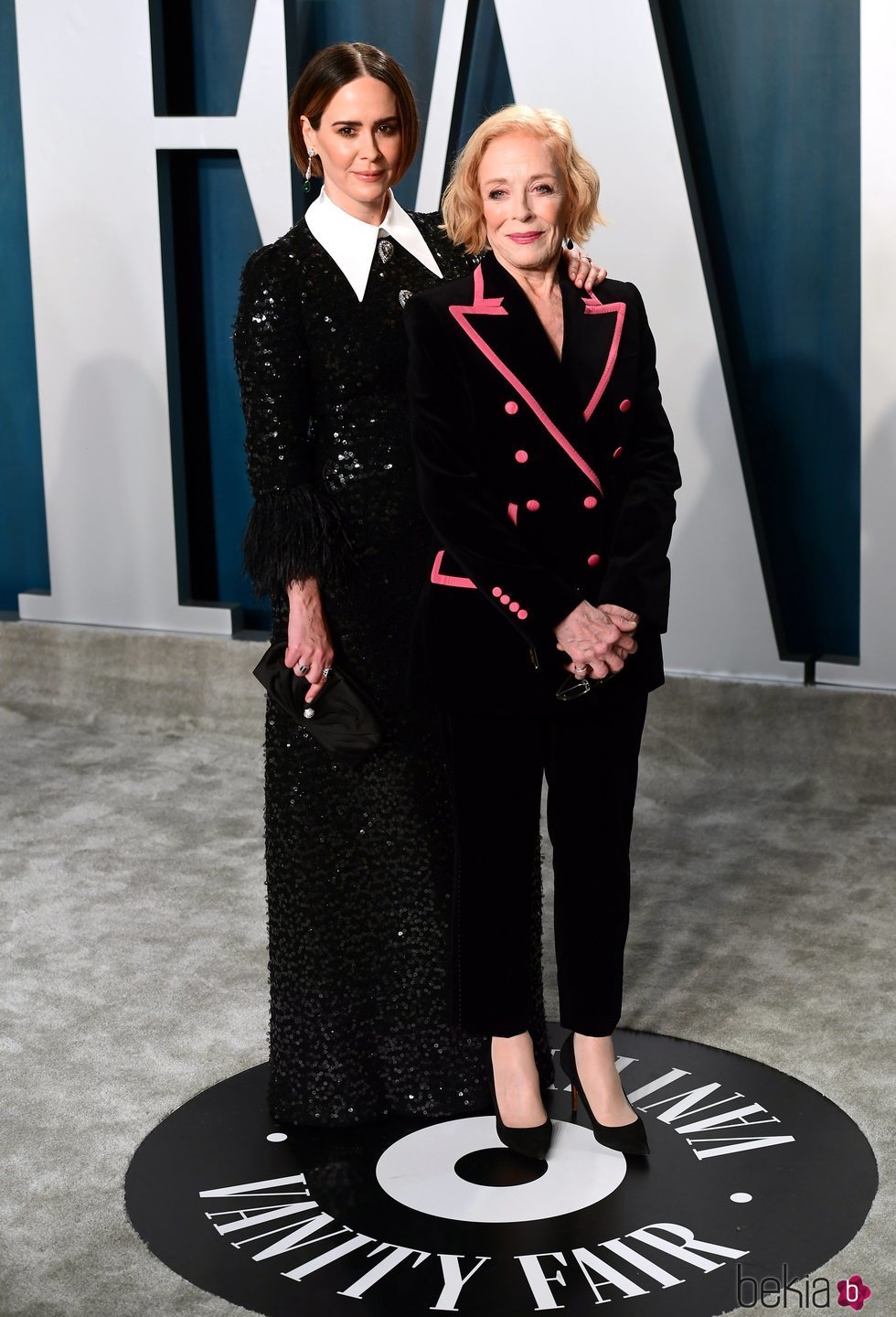Sarah Paulson y Holland Taylor en la fiesta de Vanity Fair tras los Oscar 2020