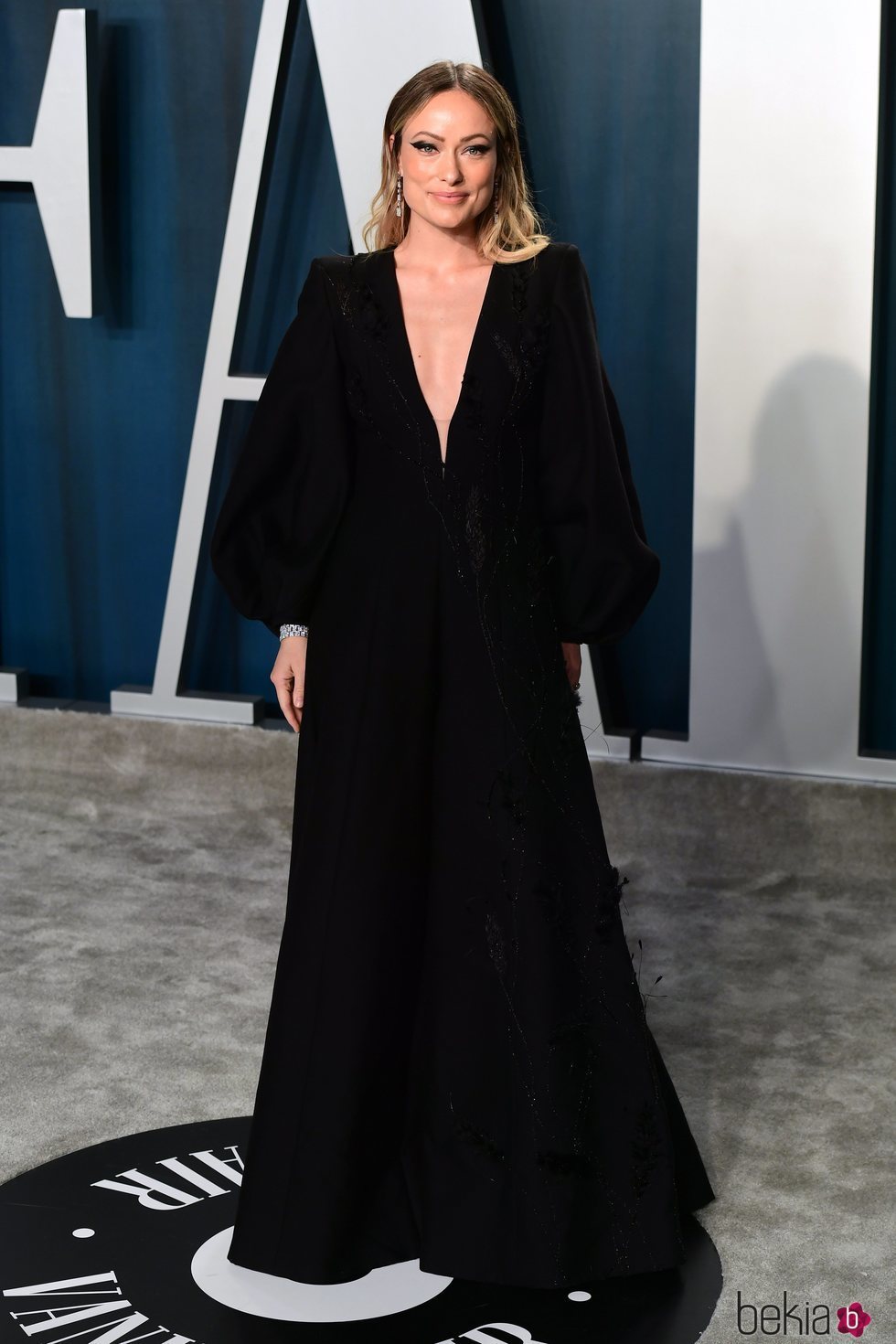Olivia Wilde en la fiesta de Vanity Fair tras los Oscar 2020