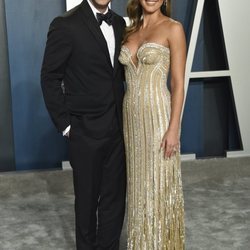 Jessica Alba y Cash Warren en la fiesta de Vanity Fair tras los Oscar 2020