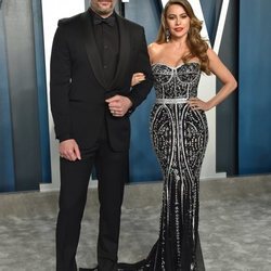 Joe Manganiello y Sofia Vergara en la fiesta de Vanity Fair tras los Oscar 2020