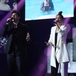 Javy Ramírez y Anaju en la Gala 4 de 'OT 2020'
