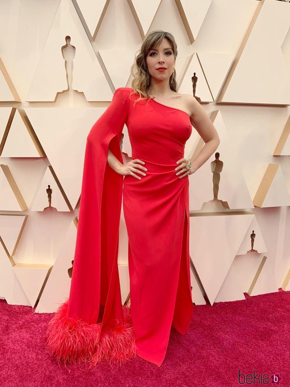 Gisela en la alfombra roja de los Oscar 2020
